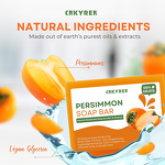 Soap Bar Manufacturer - Organic Persimmon - Body Odor Control Brightening Gentle Dark Areas All Over Body