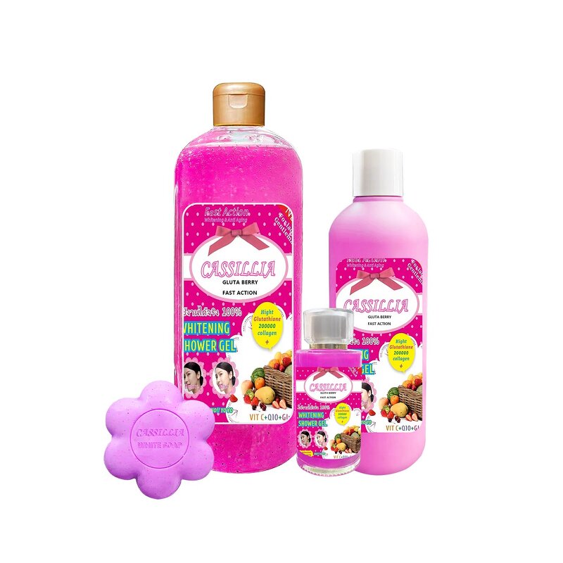 Spa Gift Set Manufacturer - Wholesale Gulta Berry Shower Bath Sets Hair Shampoo Cleansing Moisturizing Whitening