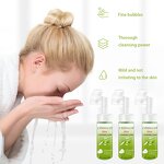 Face Wash Manufacturer - Organic Exfoliating Cleansing Mousse Pore Oil Control Amino Acid Foaming Brush