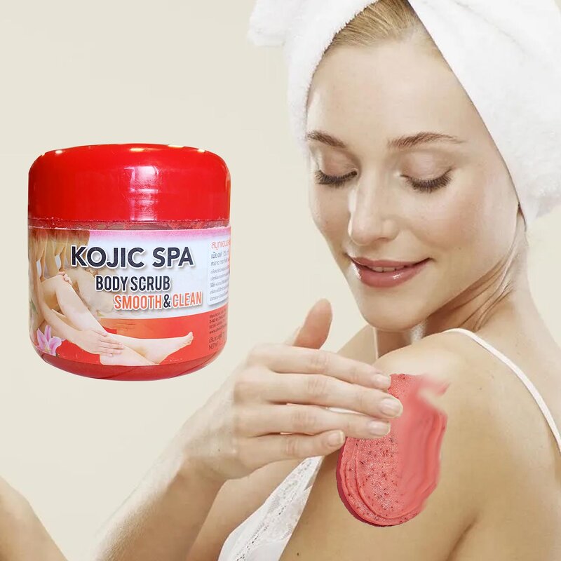 Body Scrub Manufacturer - Hot Selling 750g Organic Exfoliating Foaming Body Scrub Mud Customized