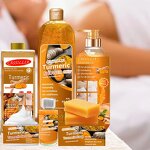Spa Gift Set Manufacturer - Natural Skin Care Turmeric Shower Gel Exfoliating Whitening Moisturizing