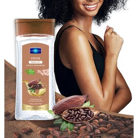 Body Oil Manufacturer - Pure Essential Cocoa Oil Gel Stretch Marks Dry Skin Repairing Brightening Moisturizing