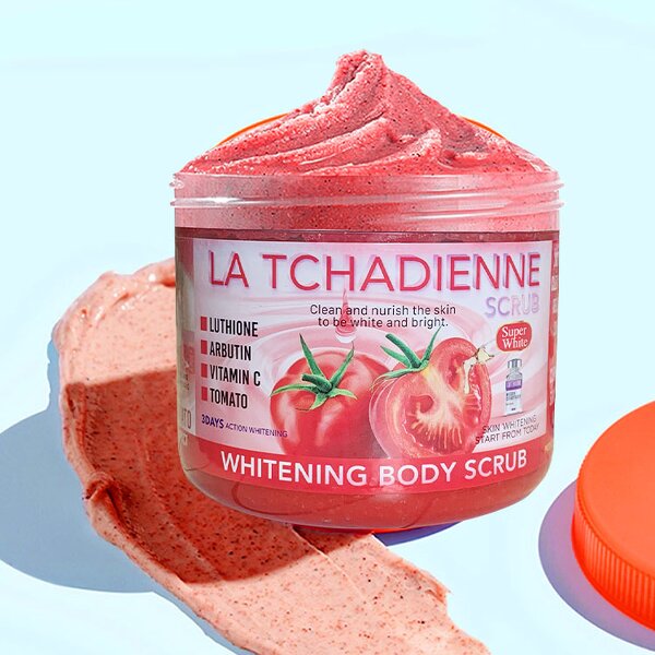 Body Scrub Manufacturer - 100% Natural and Organic Ingredients Fruits Scrub for Face and Body Tomato