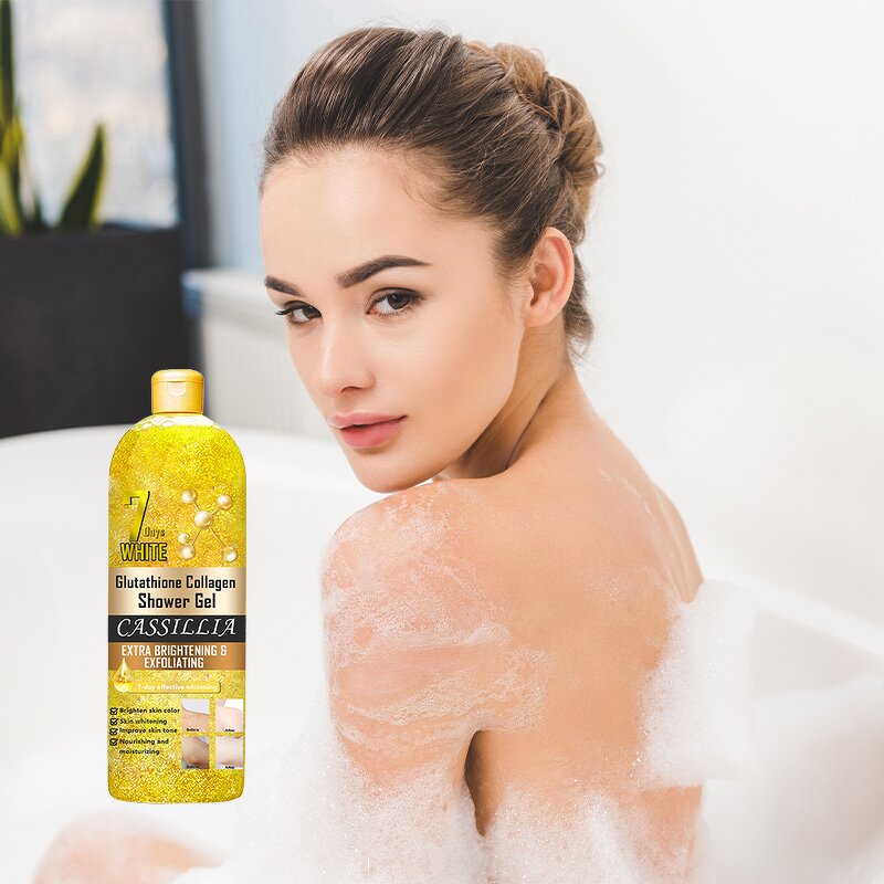 Body Wash Manufacturer - 7 Days Whitening Exfoliating Female Moisturizing Perfumed Collagen Scrub