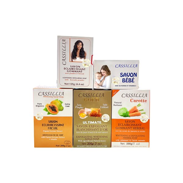 Bath Soap Manufacturer - Natural Scent African Purifying Exfoliating Kojic Acid Honey Papaya Carrot Milk