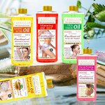 Body Oil Manufacturer - Long-Lasting Natural Skin Moisturizer Body Nutritive Serum with Vitamin E Hydrating Repair