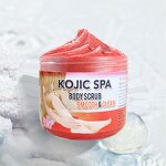 Body Scrub Manufacturer - Skin Care Organic Sea Salt Vegan Body Scrubs Sherbet Shea Kojic Spa Tomato Vitamin c