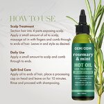 Hair Growth Oil Manufacturer - Rosemary Mint Scalp Care Natural Hot Oil Treatment Massage
