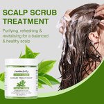 Scalp Scrub Shampoo Manufacturer - Green Tea Sea Salt Oil Control Sulfate-free Vegan for Scalp Health & OEM/ODM Factory