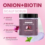 Scalp Scrub Shampoo Manufacturer - Vegan Red Onion Seed Oil Hair Growth Anti Dandruff Biotin & Wholesale