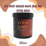Wave Pomade Manufacturer - with Shea Butter for Oil Man Hair Growth Edge Control Kit & Private Label