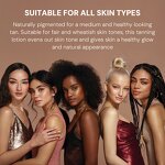 Self-tanning Cream Manufacturer - Rosewood Scent Gradual Shine Brown Bulk Natural Tanning Lotion