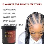 Wave Pomade Manufacturer - with Shea Butter for Oil Man Hair Growth Edge Control Kit & Private Label