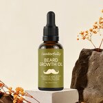 Beard Oil Manufacturer - Organic Men's Grooming Balm Cream Care Growth Kit Set Serum & Private Label