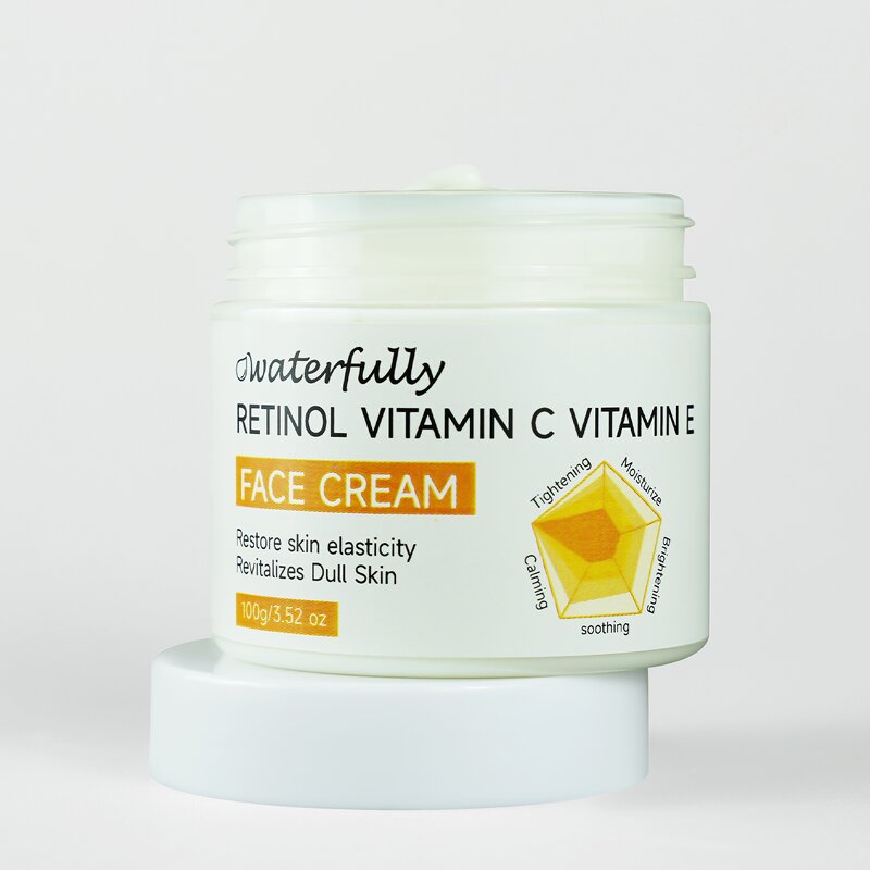 Face Moisturizer Manufacturer - Retinol Collagen Anti Aging Anti Wrinkle Firming with Vitamin C+E for All Skin Types