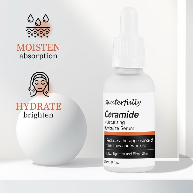 Face Serum Manufacturer - Formulated With Ceramide Hyaluronic Acid for Deep Soothing Hydration Accept OEM ODM & Custom Logo