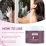 Hair Mask Manufacturer - Pure Red Onion Collagen with Blask Seed Oil Damage Repair Moisturizing Protein Cream