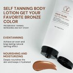 Self-tanning Cream Manufacturer - Rosewood Scent Gradual Shine Brown Bulk Natural Tanning Lotion