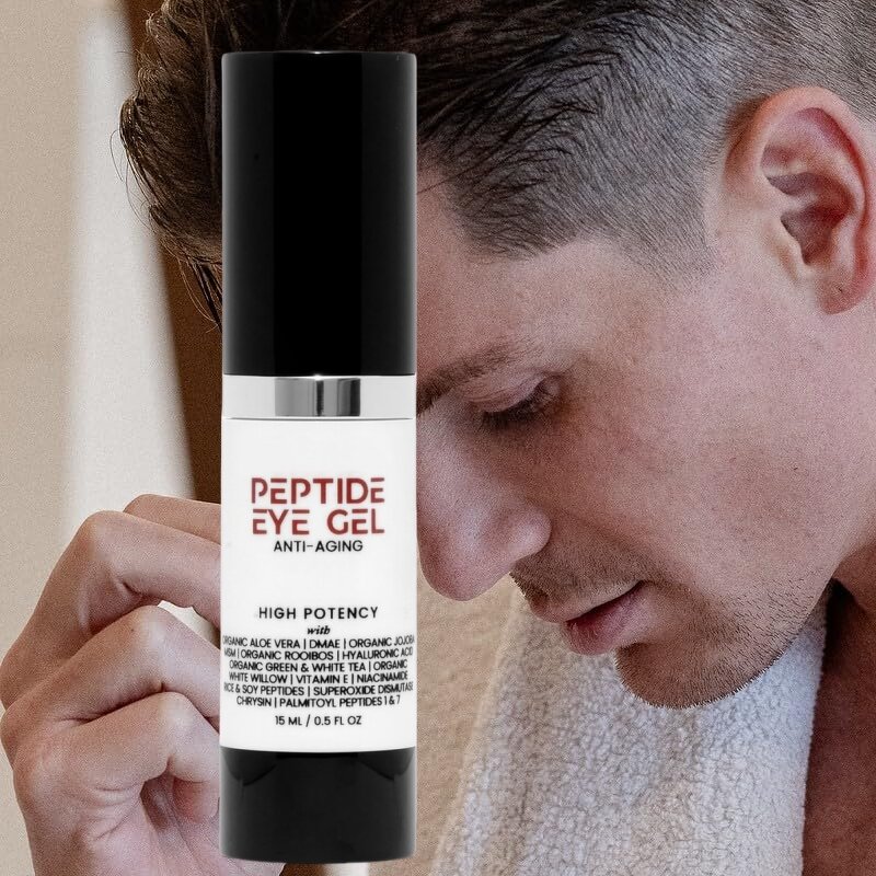 Eye Gel Manufacturer - 2025 OEM Vegan Korean Peptide Anti-aging Wrinkles Bags Removal for Men