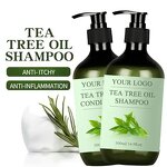 Hair Growth Shampoo Manufacturer - 500ml Tea Tree Oil Biotin Anti-Dandruff Rosemary for Lice Scalp Care