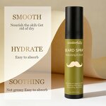 Beard Spray Manufacturer - Natural Biotin Argan Oil for Hair Growth Thicker Nourishing Soothing Man Care Aftershave