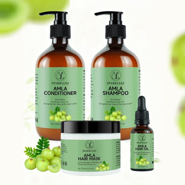 Hair Shampoo Set Manufacturer - Herbals Amla Natural Anti-hair Loss Strengthening Nourishing Growth