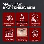 Eye Gel Manufacturer - 2025 OEM Vegan Korean Peptide Anti-aging Wrinkles Bags Removal for Men