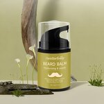 Moisturizer Balm Manufacturer - Men's Organic Smooth Softening Daily Beard Butter with Herbal Ingredients Natural Care Products & Private Label