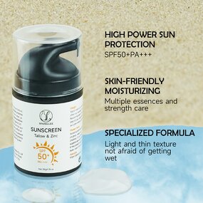 Sunblock Manufacturer - Korea SPF50+ PA++++ Triple Functional 50g for Whitening Wrinkle Care UV Protection Natural Broad