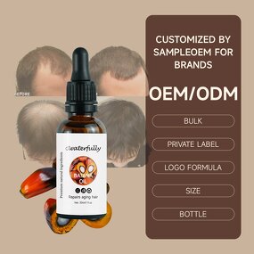 Batana Oil Manufacturer - Vegan Anti Hair Loss Treatment Growth Sulfate-Free Castor Oil Herbal Ingredient & OEM/ODM