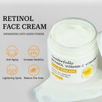 Face Moisturizer Manufacturer - Retinol Collagen Anti Aging Anti Wrinkle Firming with Vitamin C+E for All Skin Types