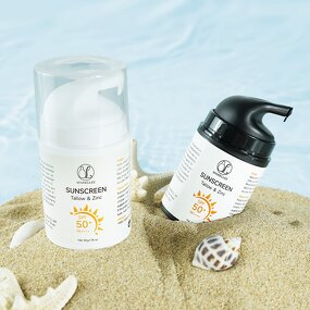 Sunscreen Cream Manufacturer - 100% Beef Tallow and Zinc Organic Moisturizer Balm Vegan Face Body & Private Label