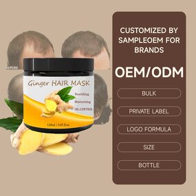 Hair Mask Manufacturer - Herbal Ginger Protein Oil Control Vegan Biotin Hair-Loss Prevention Leave in & Wholesale