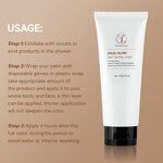 Self-tanning Cream Manufacturer - Rosewood Scent Gradual Shine Brown Bulk Natural Tanning Lotion