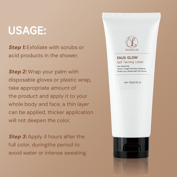 Self-tanning Cream Manufacturer - Rosewood Scent Gradual Shine Brown Bulk Natural Tanning Lotion