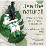 Essential Oil Manufacturer - 50ml 100% Pure Natural Cold Pressed Cyperus Rotundus for Hair Removal & Wholesale