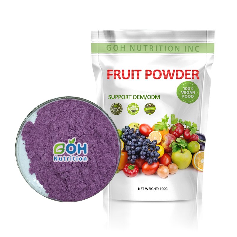 Blueberry Fruit Powder Manufacturer - Spray Dried/Freeze Dried OEM Private Label GOH