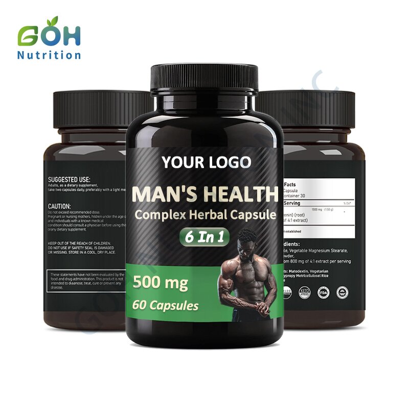 Men's Health Complex Capsules Manufacturer - 6in1 Herbal Complex OEM