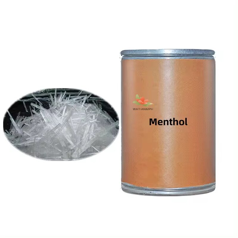 Menthol Crystal Manufacturer - 99% Cosmetic Grade OEM Private Label for Cosmetics