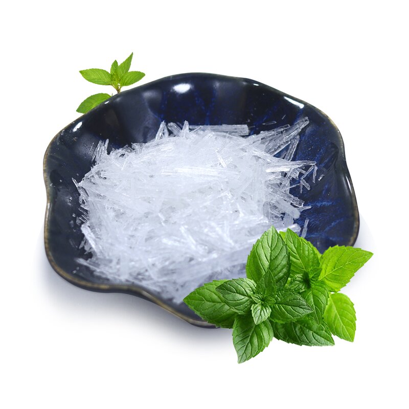 Menthol Crystal Manufacturer - Hot Selling CAS 89-78-1 99% Mint