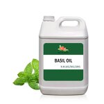 Basil Essential Oil Manufacturer - Top Grade for Skincare All Skin Types Steam Distilled