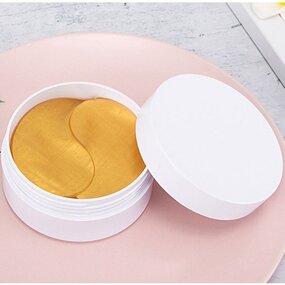 Eye Patches Manufacturer - Moisturizing Anti-Wrinkle Dark Circles Hydrogel Sleep Strawberry Flavor