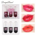 Lipstick Set Manufacturer - New DRAGON RANEE 3PCS Halloween Diamond Glitter Non-stick Cup Purple Black Shiny