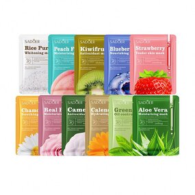 Face Mask Manufacturer - Private Label Organic Plant Fruits Vitamins C Ginseng Herbal Infused