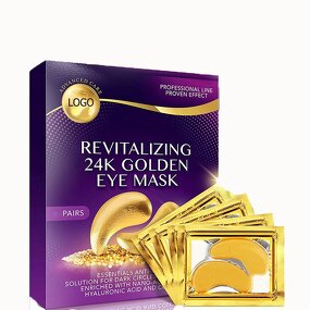 Eye Patches Manufacturer - Wholesale Dissolvable Dark Circles Hydrogel Gold Collagen Glitter