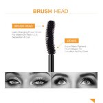 Mascara Manufacturer - New O.TWO.O Double Head Natural Bushy Lengthen Black Lash Fiber Waterproof