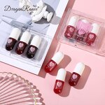 Lipstick Set Manufacturer - New DRAGON RANEE 3PCS Halloween Diamond Glitter Non-stick Cup Purple Black Shiny