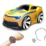 Rc Toys Remote Watch Voice Control Car Automatic Demonstration Intelligent Three-mode Rc Toys Remote Watch Voice Control Car