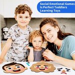 Felt Learning Toys Manufacturer - Monster Eat Alphabet Enlightenment DIY 3D Game Educational Jigsaw