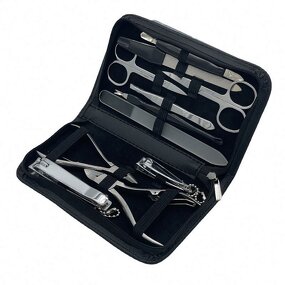 Manicure Set Manufacturer - Professional 6 Piece Care Tools Stainless Steel Nail Cutter Clipper